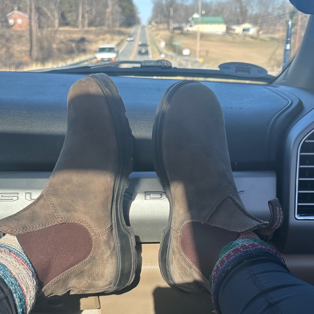 Blundstone Dark Brown Leather Boots